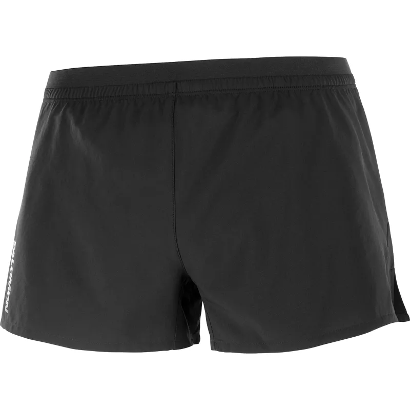Salomon Cross 3-inch Men's Running Short in Deep Black
