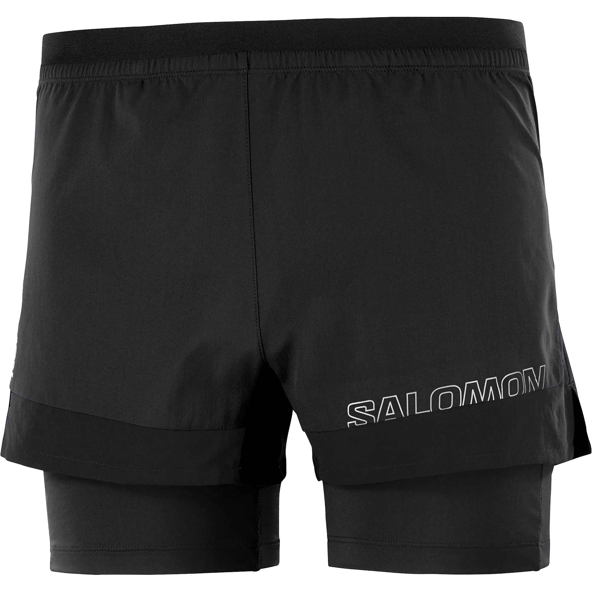 Salomon Cross 2in1 Shorts Men s Running Short Deep Black
