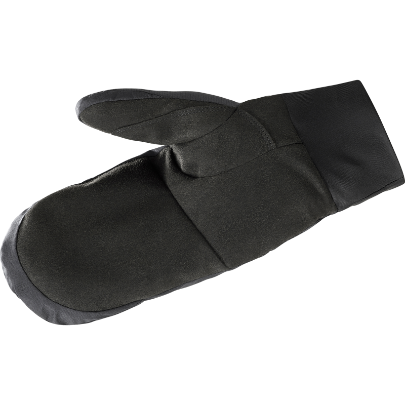 Salomon Unisex Cross Warm Mitten in Deep Black -1