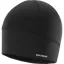 Salomon Active Beanie in Deep Black/Reflective Silver