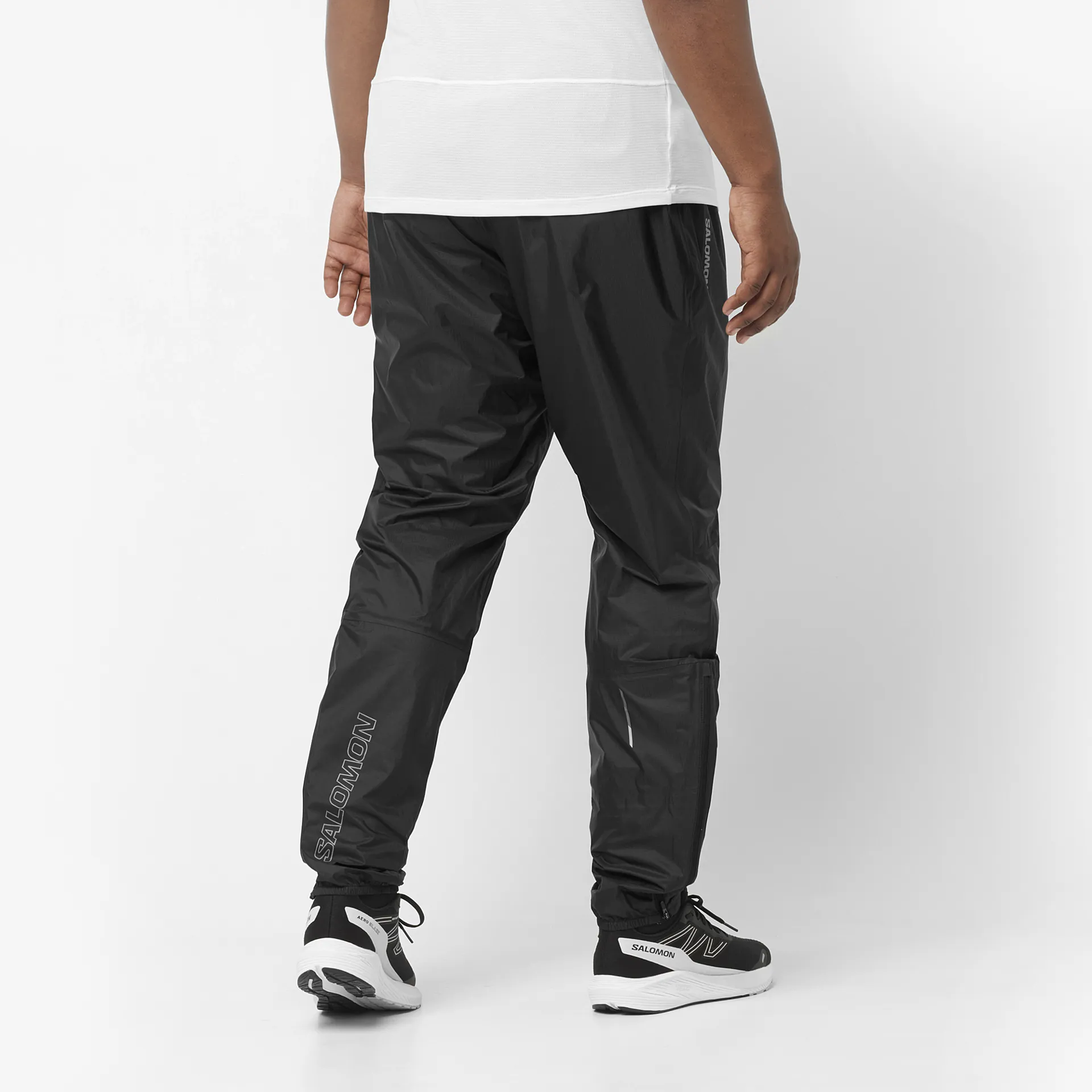 Salomon Bonatti WP Pant Unisex Waterproof Running Trouser Deep Bl