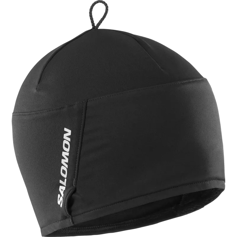Salomon Winter Training Beanie in Deep Black