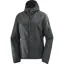 Salomon Bonatti Cross Wind Women's Running Jacket in Deep Black