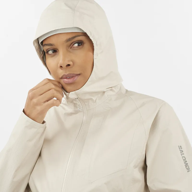 Salomon Bonatti Waterproof Women's Running Jacket in Rainy Day -4