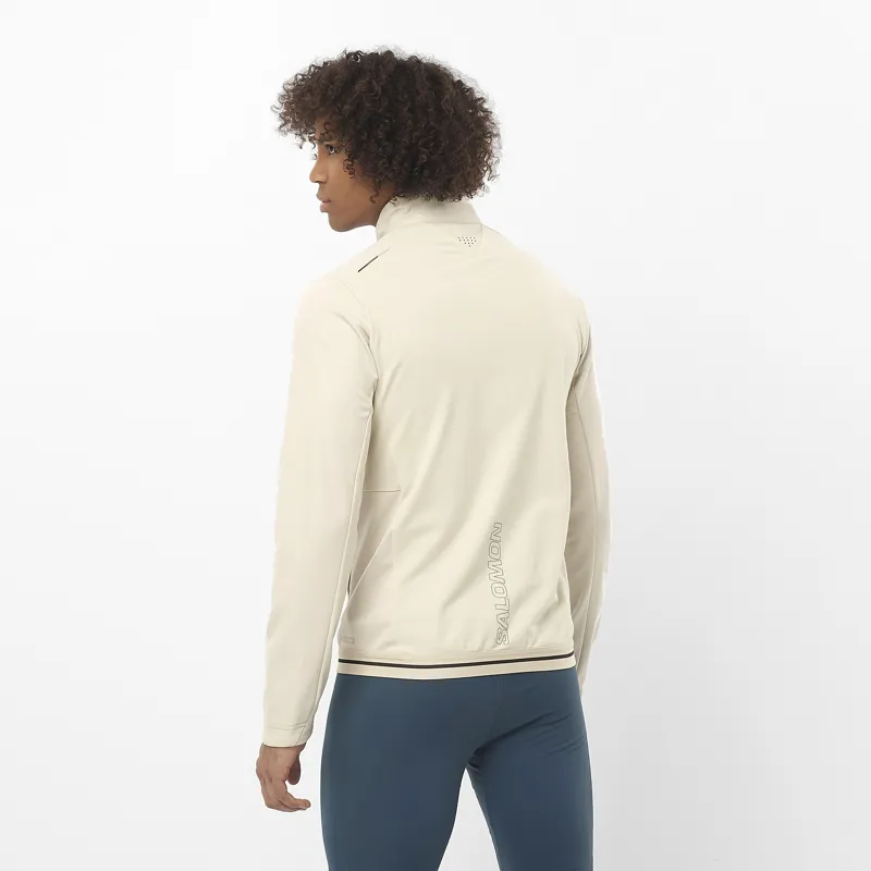 Salomon GORE-TEX Infinium Windstopper Men's Softshell Jacket in Rainy Day-2