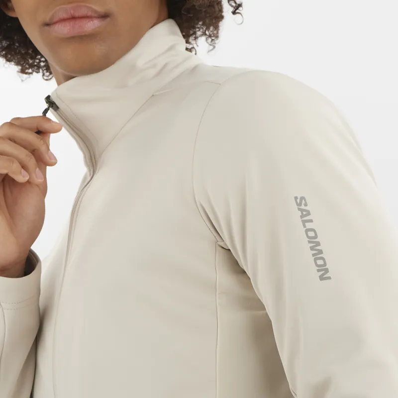 Salomon GORE-TEX Infinium Windstopper Men's Softshell Jacket in Rainy Day-6