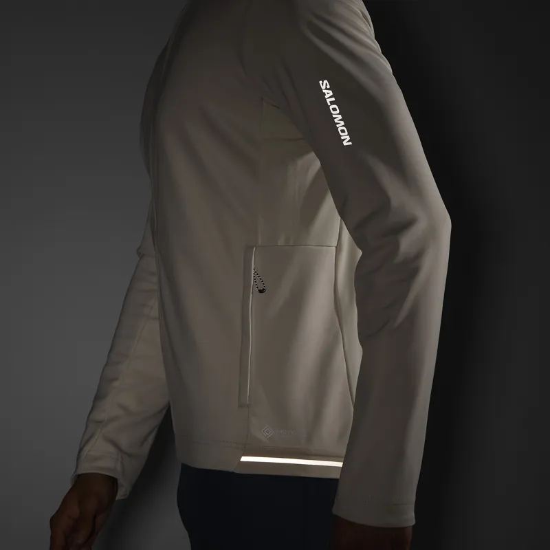 Salomon GORE-TEX Infinium Windstopper Men's Softshell Jacket in Rainy Day-8