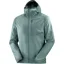 Salomon Bonatti Cross Wind Men's Running Jacket in North Atlantic