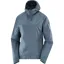 Salomon Bonatti Cross Wind Women's Running Jacket in Midnight Navy