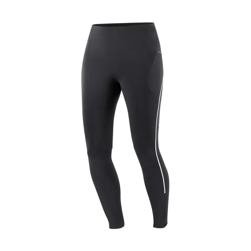 Salomon Sense Stow Women's Running Tight in Deep Black