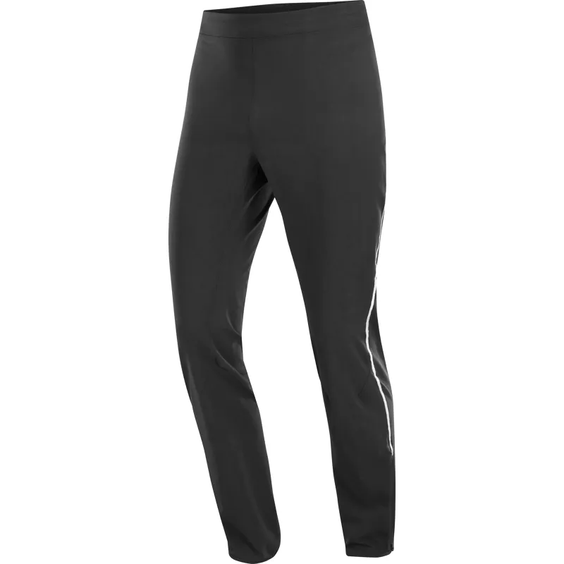 Salomon Sense Aero Stow Pants Men's Running Overtrouser in Deep Black