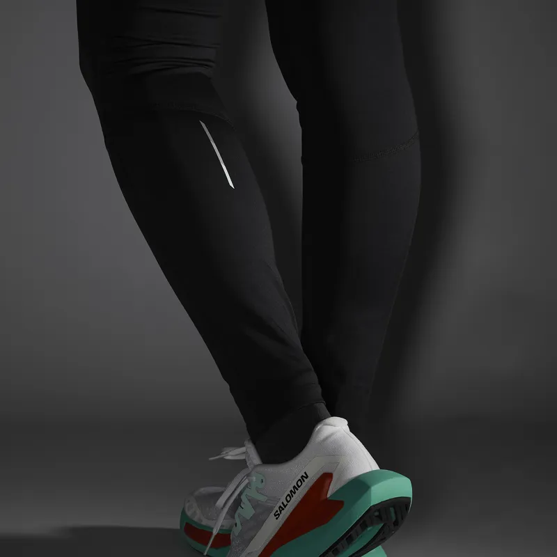 Salomon Cross Run 28-inch Women's Running Tight in Deep Black-5