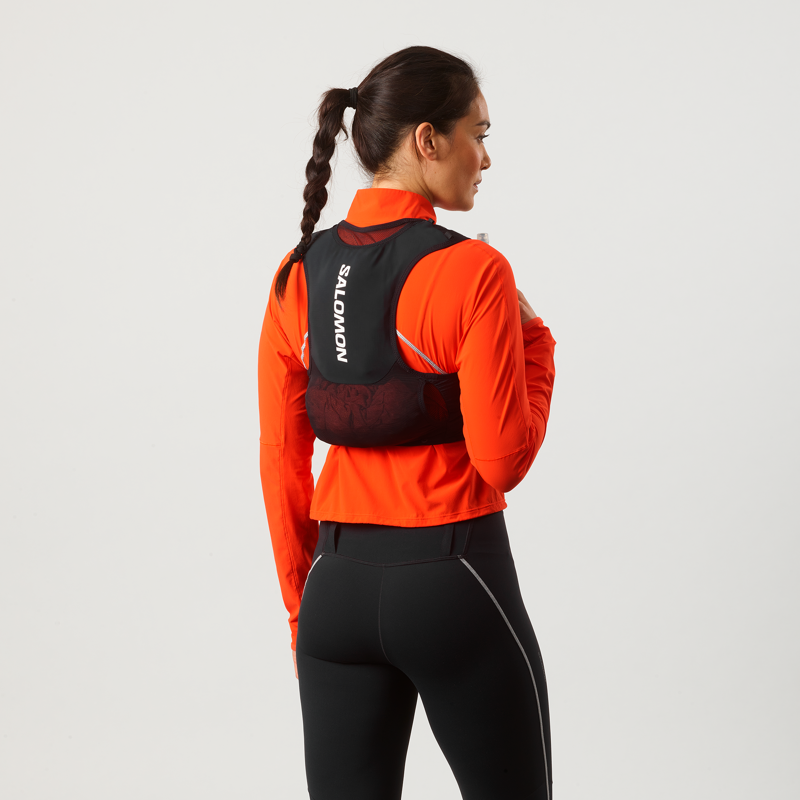 Salomon Sense Pro 6 Unisex Running Vest in Black-2