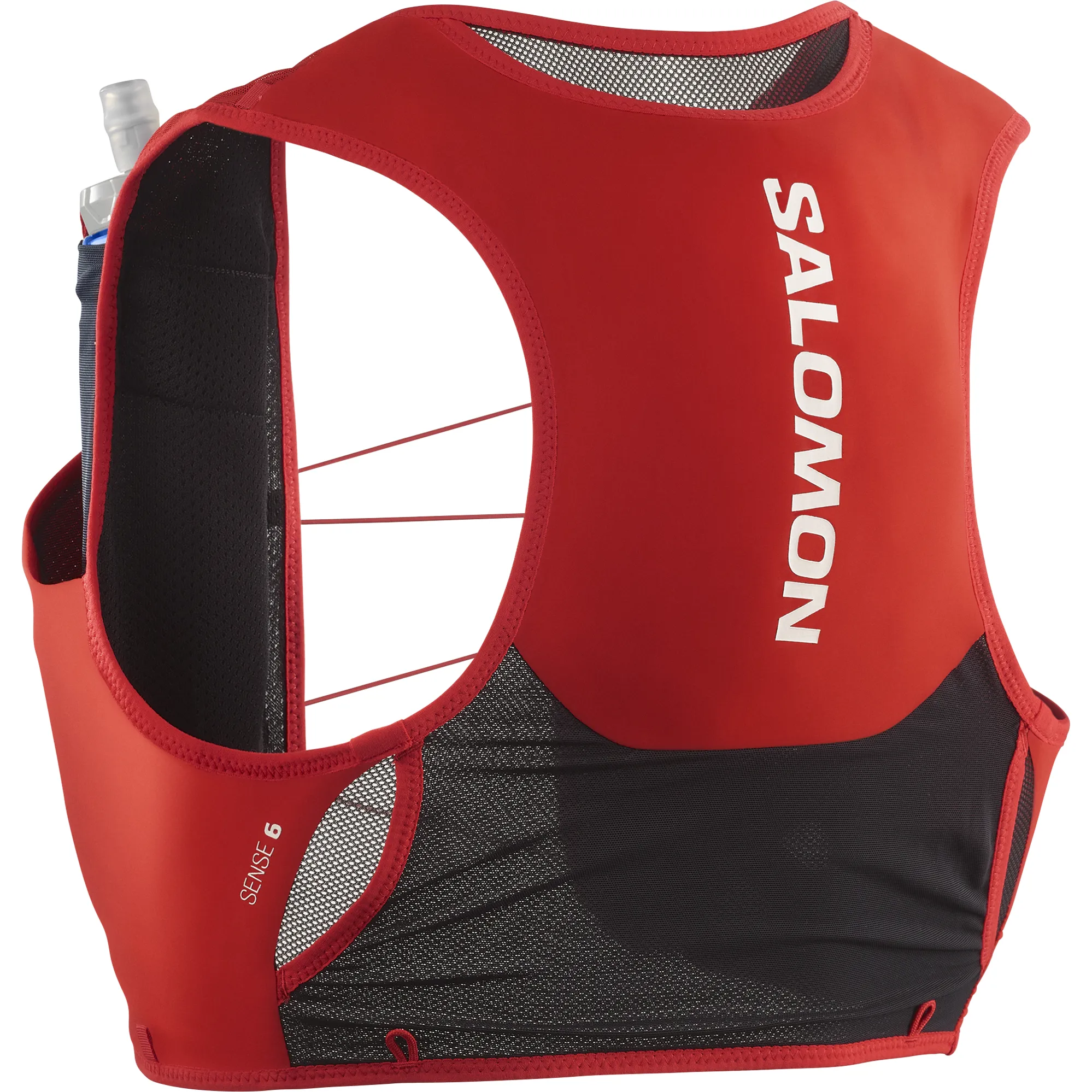 Salomon Sense Pro 6 Set Unisex Running Vest Pack Fiery Red Black