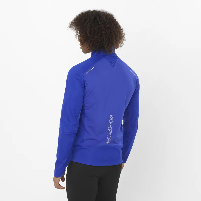 Salomon GORE-TEX Infinium Windstopper Pro Men's Jacket in Surf the Web-3