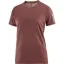 Salomon Sense Aero SS Tee Women's Running T-Shirt in Rum Raisin