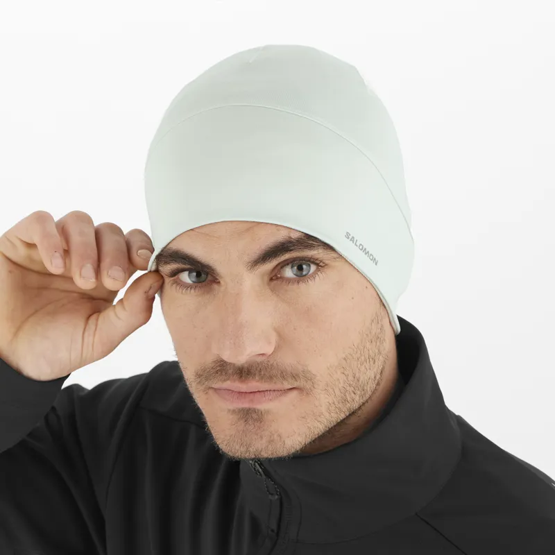 Salomon Active Beanie in Misty Blue-1