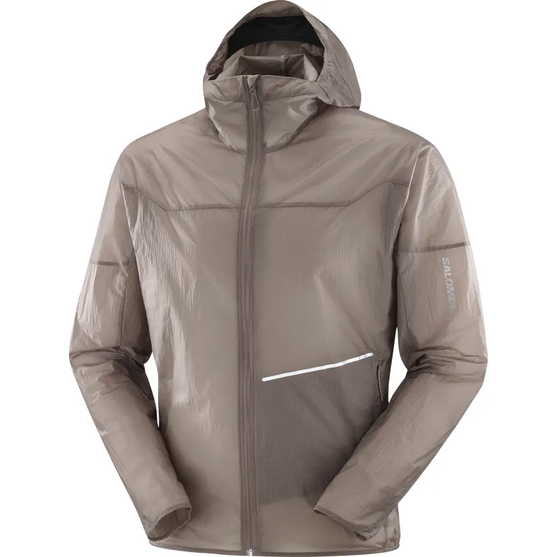 Salomon Sense Aero Wind Men's Jacket in Iron