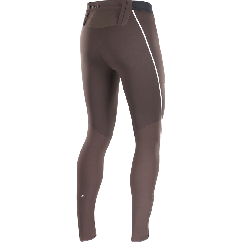 Salomon Sense Sow Men's Running Tight in Coffee Bean -2