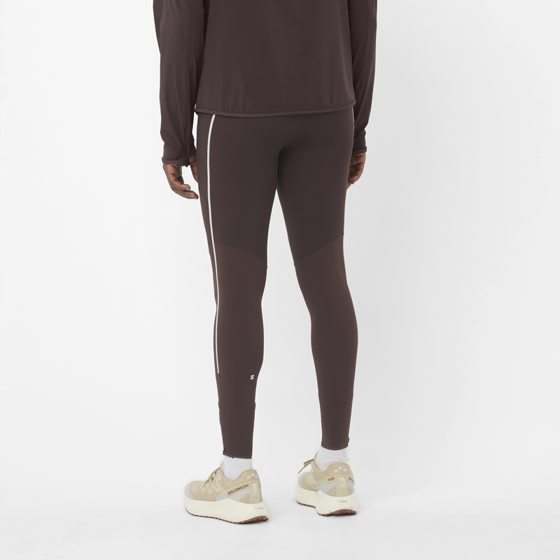 Salomon Sense Sow Men's Running Tight in Coffee Bean -3