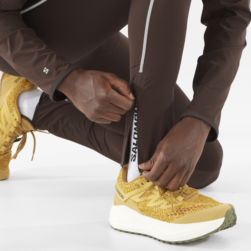 Salomon Sense Sow Men's Running Tight in Coffee Bean -5