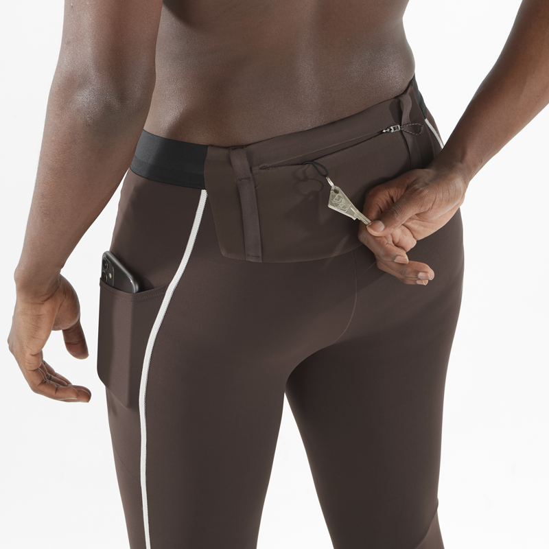 Salomon Sense Sow Men's Running Tight in Coffee Bean -6