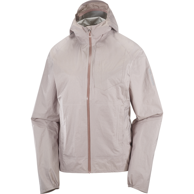Salomon Bonatti Women's Waterproof Running Jacket in Etherea 
