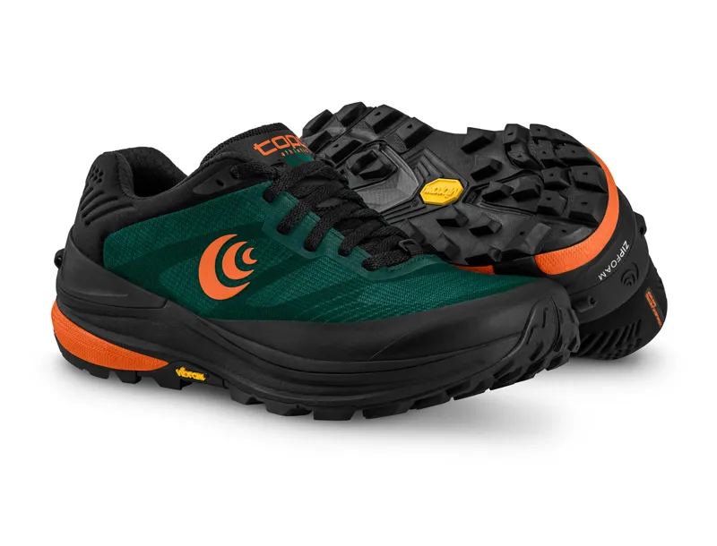 Topo Ultraventure Pro Men's Trail Running Shoe in Forest/Orange-5