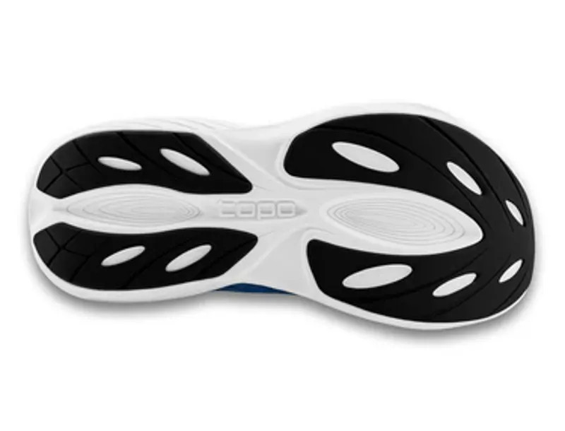 Topo Atmos Men's Road Running Shoe in Navy/White-2