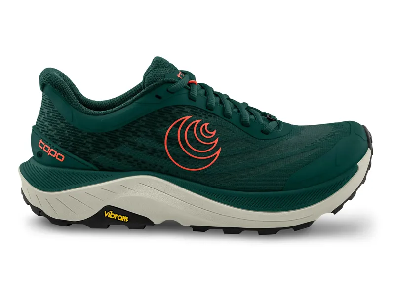 Topo Ultraventure 4 Men's Trail Running Shoe in Dark Teal/Orange
