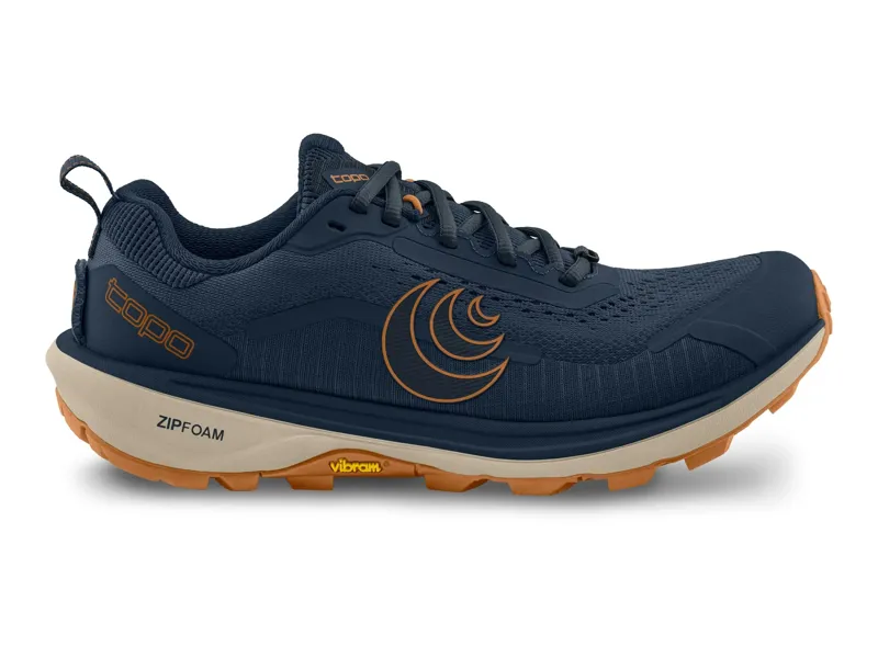 Topo Athletic Terraventure 5 Men's Trail Running Shoe in Navy/Orange