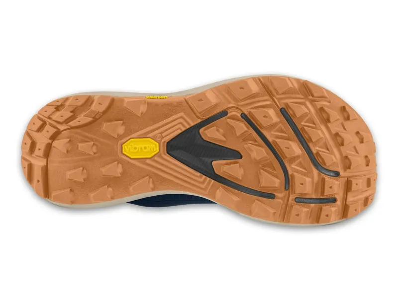 Topo Athletic Terraventure 5 Men's Trail Running Shoe in Navy/Orange-2
