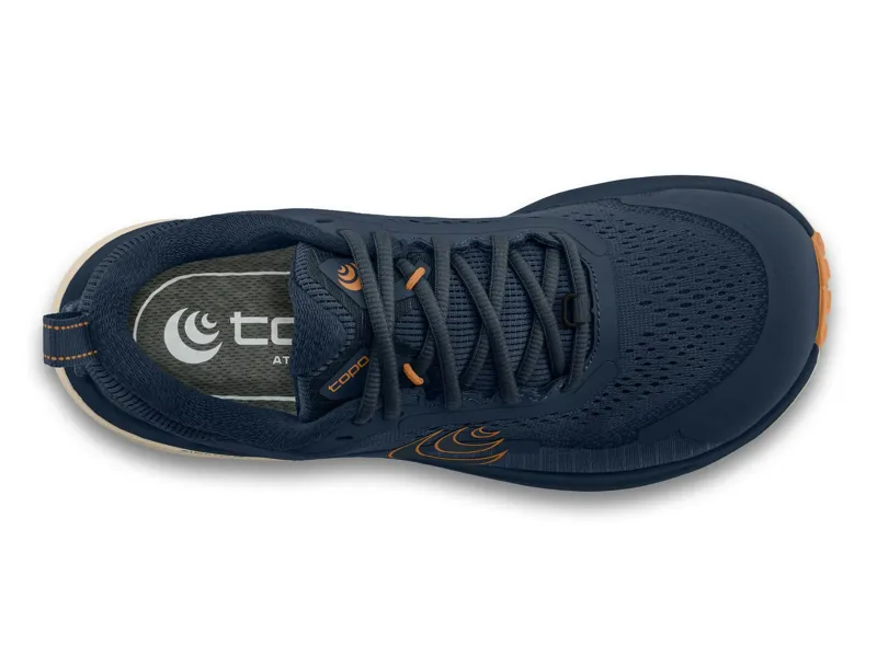 Topo Athletic Terraventure 5 Men's Trail Running Shoe in Navy/Orange-1