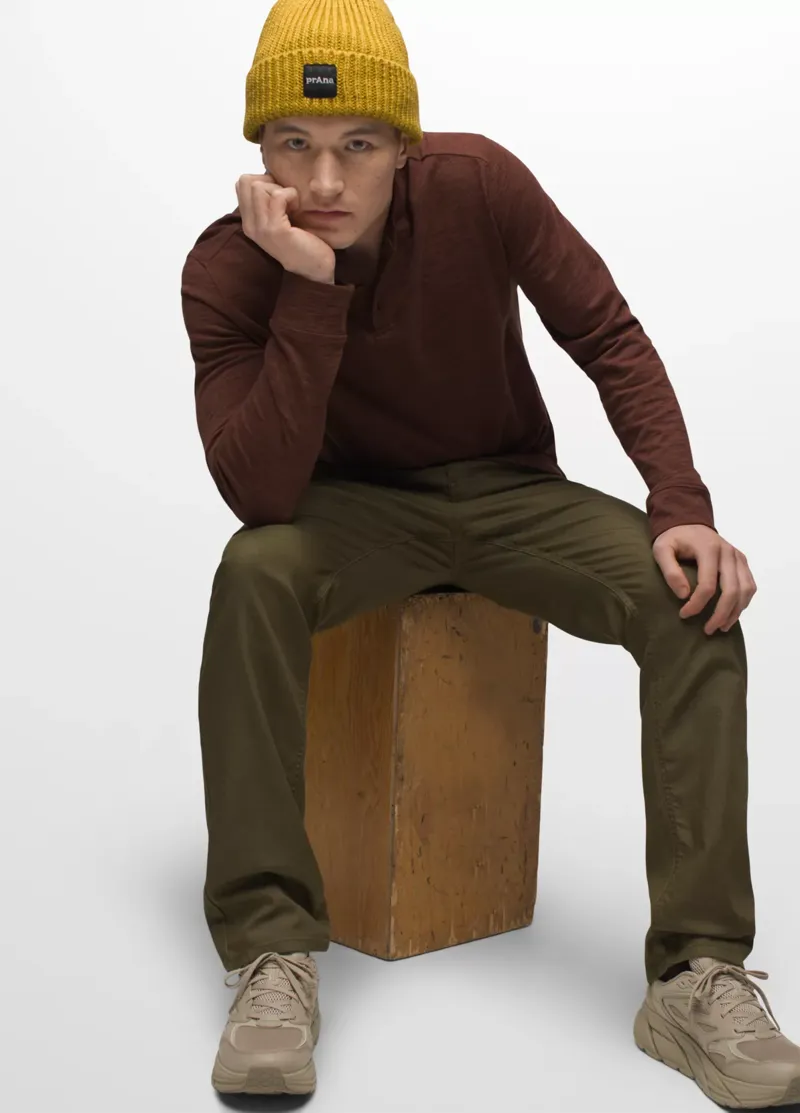 prAna Men's Bridger Jean in Peat-3