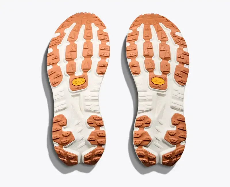 HOKA Mafate X Trail Running Shoe in Zest/Mountain Fog-2