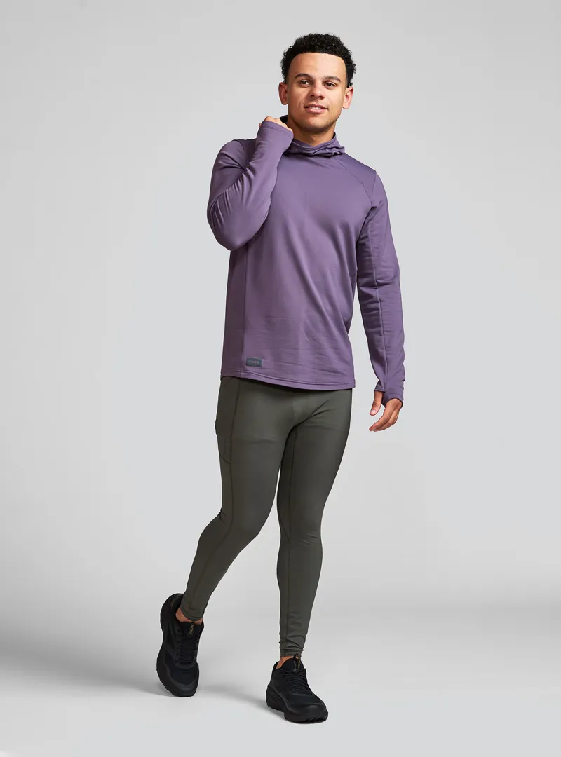 Janji Rover Merino Hoodie Men's Running Mid-Layer in Massif-1