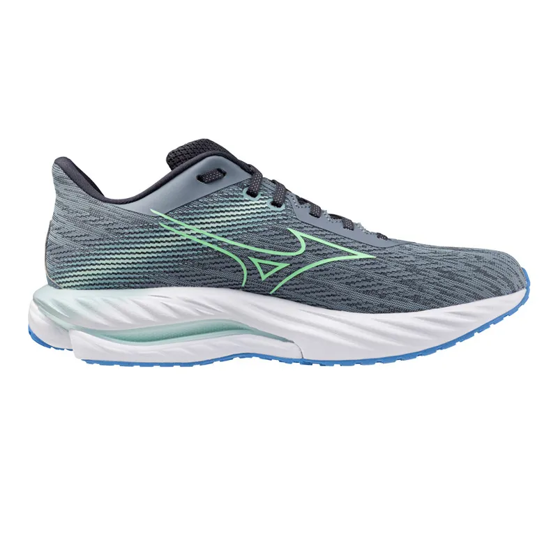 Mizuno Wave Inspire 21 Men's Road Running Shoe in Tradewinds/Neo Mint/Frontier Blue 