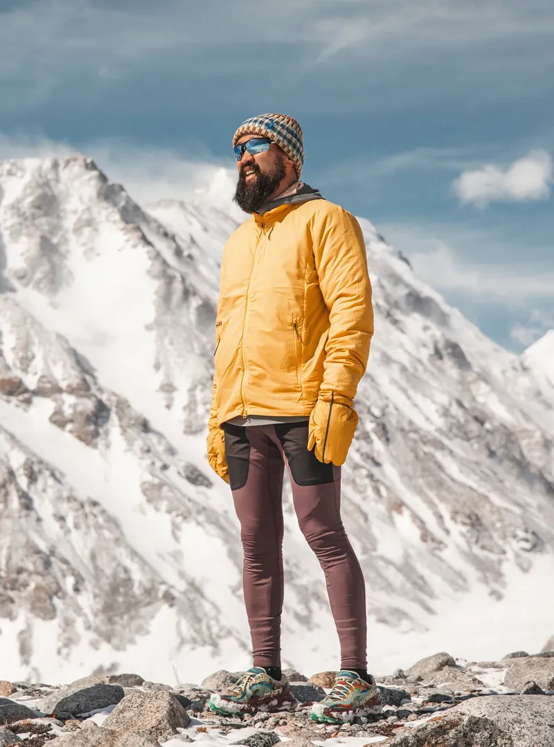 Janji Thermalrunner Men's Insulated Jacket in Goldenray-1