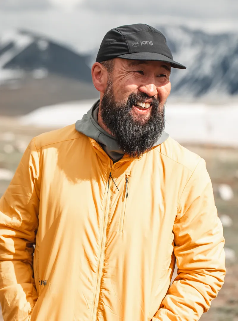 Janji Thermalrunner Men's Insulated Jacket in Goldenray-3