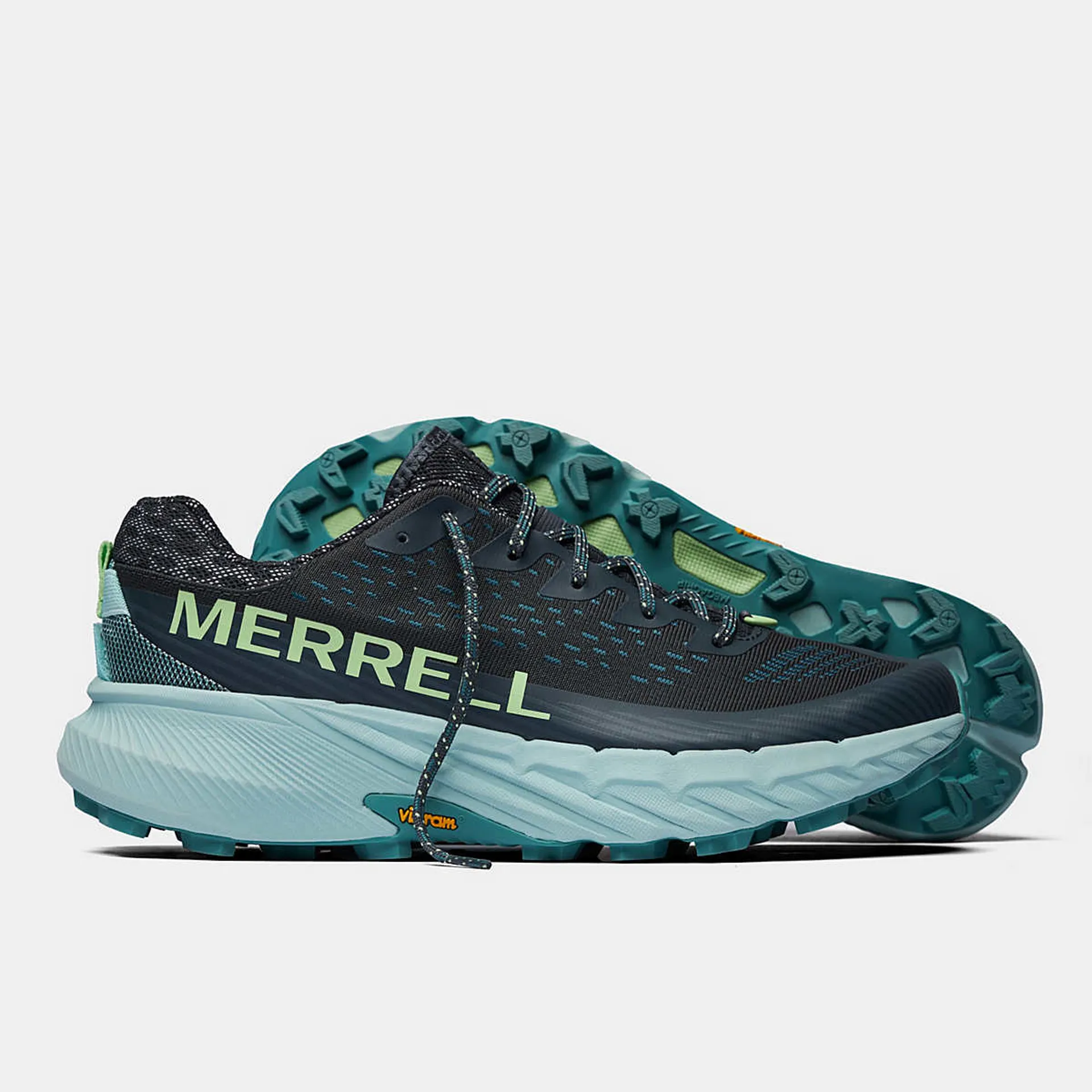 Merrell Agility Peak 5 Men s Trail Running Shoe in Slate
