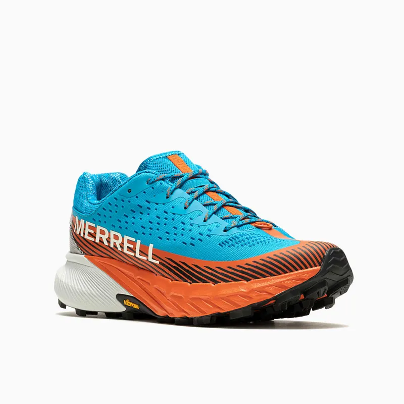 Merrell Agility Peak 5 Men's Trail Running Shoe in Tahoe/Cloud-5