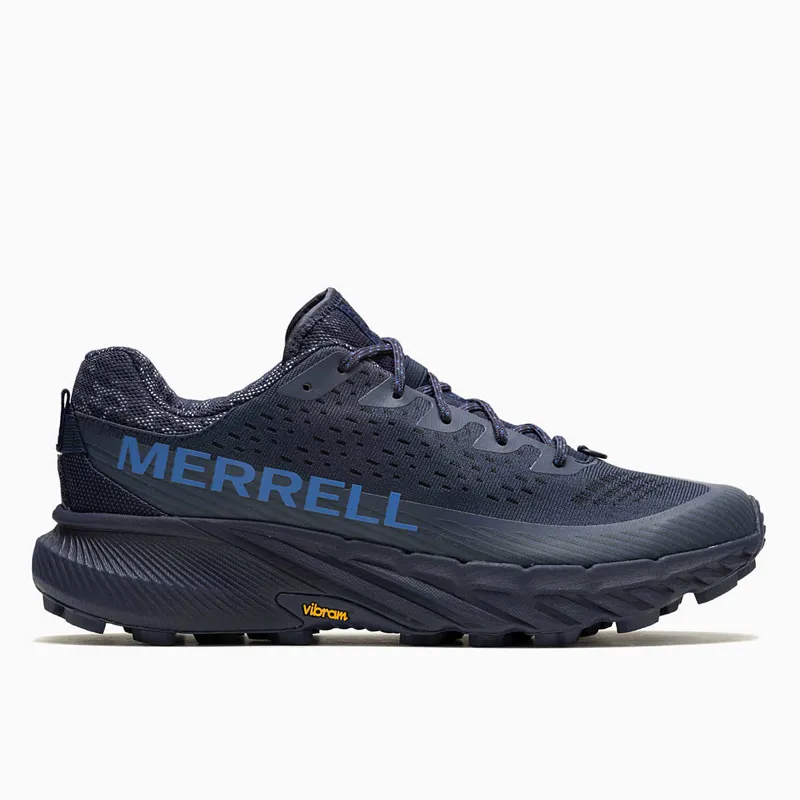 Merrell Agility Peak 5 Men's Trail Running Shoe in Sea/Dazzling