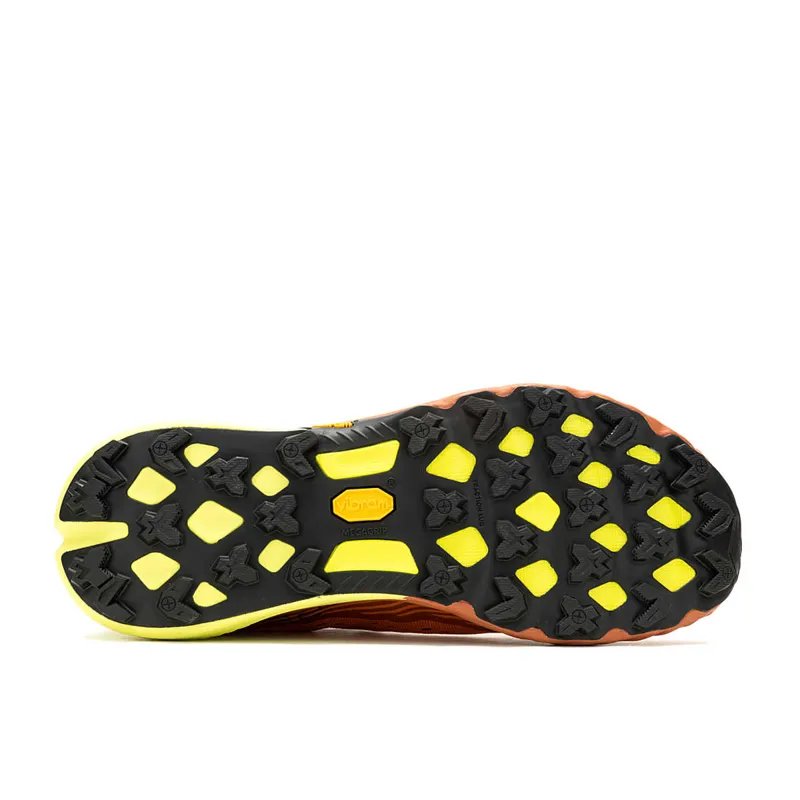 Merrell Agility Peak 5 Men's Trail Running Shoe in Melon/Clay-1