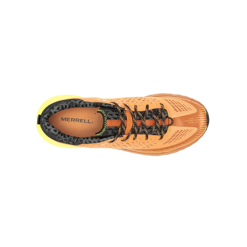 Merrell Agility Peak 5 Men's Trail Running Shoe in Melon/Clay-2