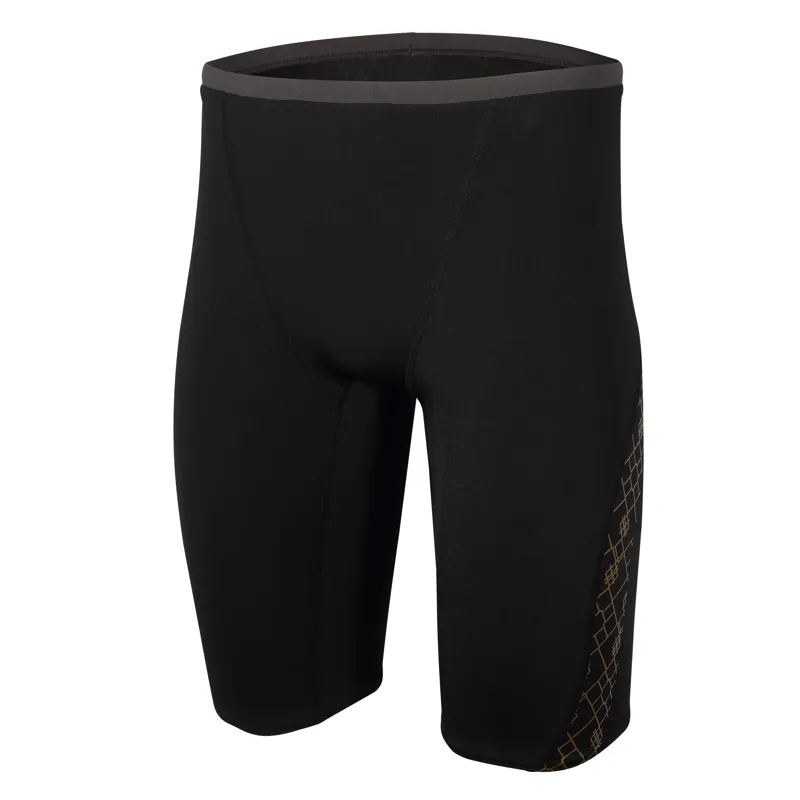 Zone3 Iconic Swim Jammers in Black/Gold