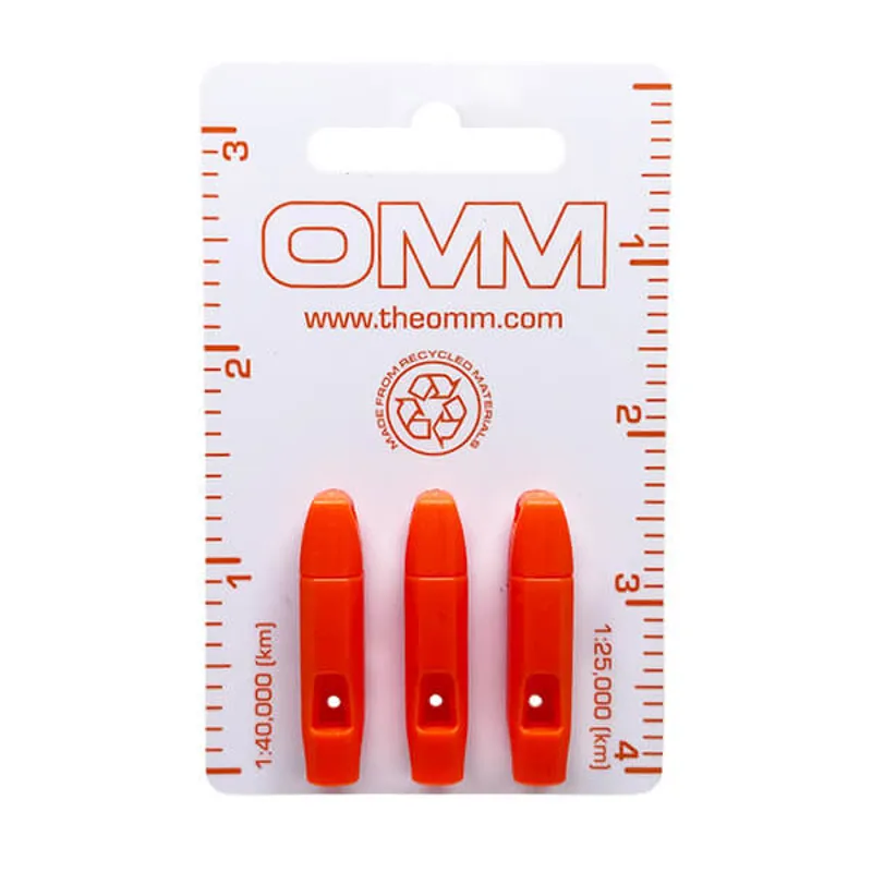 OMM Mini Whistles x 3