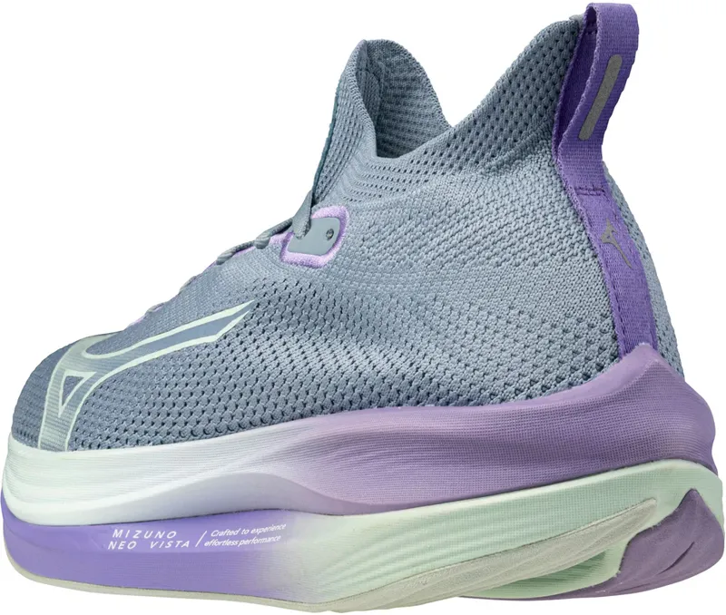 Mizuno Neo Vista Women's Road Running Shoe in Citadel/Bay/Paisley Purple -4