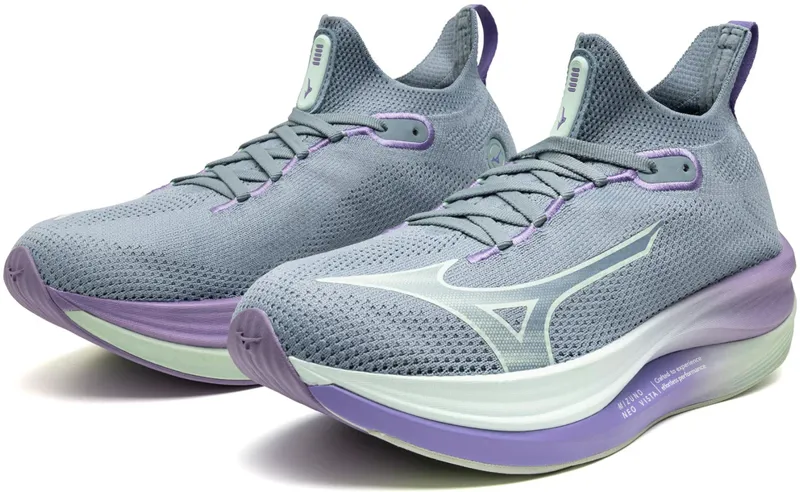 Mizuno Neo Vista Women's Road Running Shoe in Citadel/Bay/Paisley Purple -3