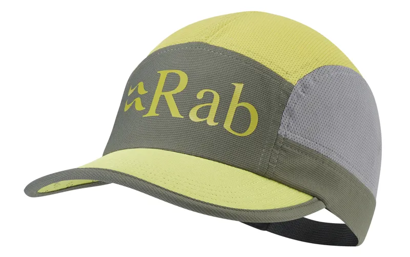 Rab Momentum 5 Panel Cap in Army/Zest