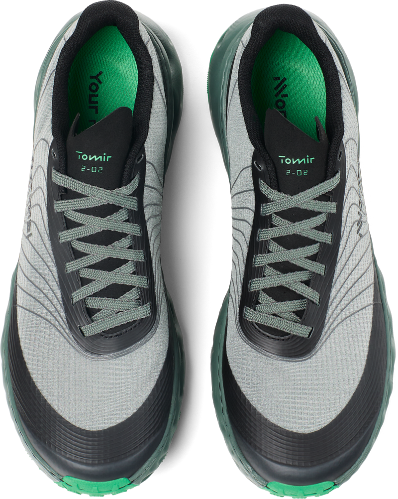 NNormal Tomir 2.0 Unisex Trail Running Shoe in Green-1